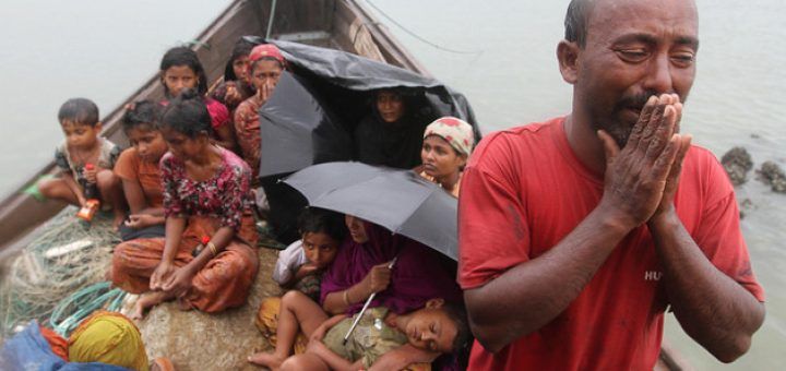 Refugiados de etnia rohingya